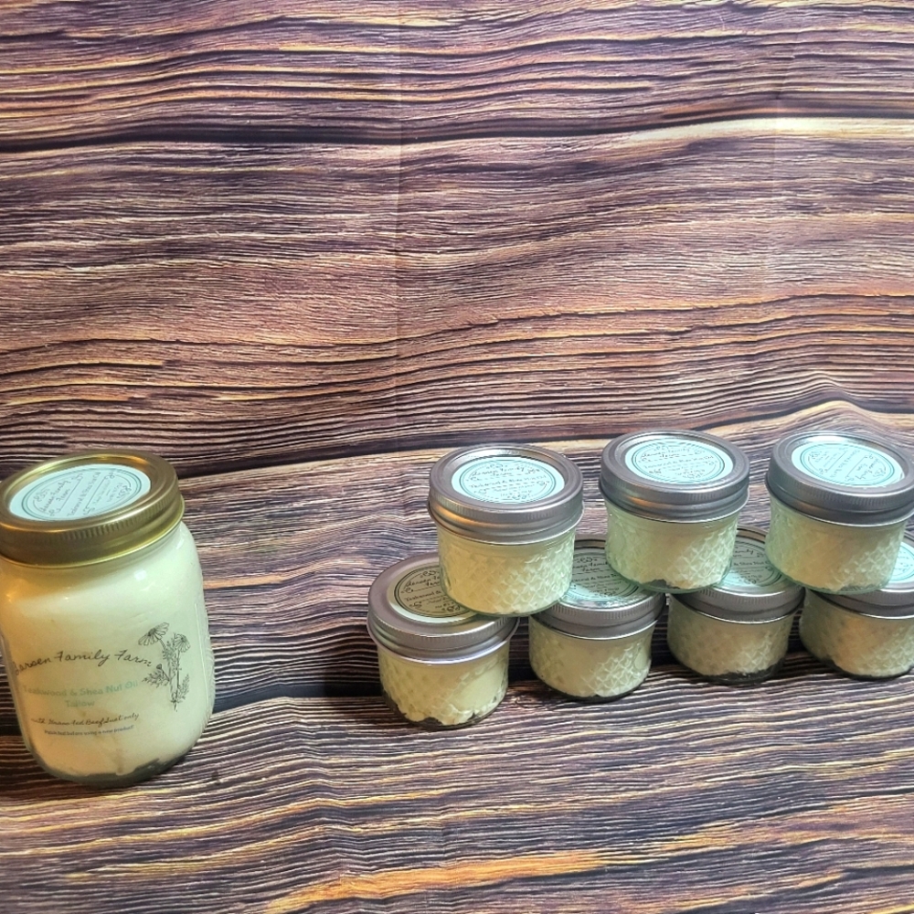 Larsen Family Farm Teakwood&Shea Nut Whipped Tallow